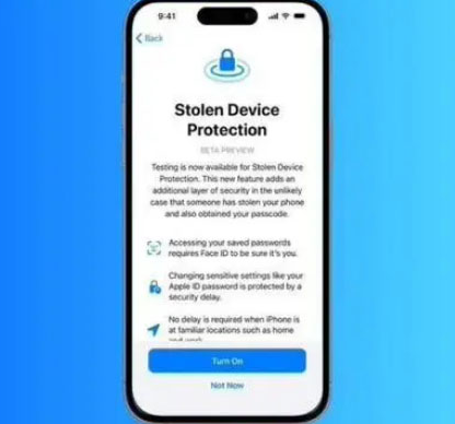 东乌珠穆沁苹果授权维修店分享被盗设备保护功能开启方法 
