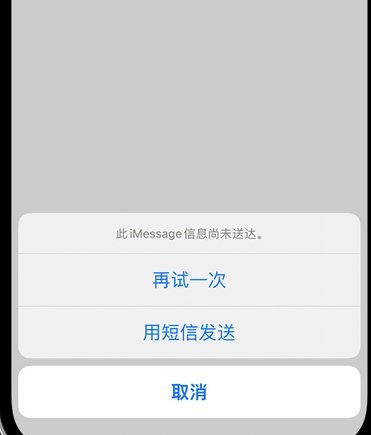 东乌珠穆沁apple维修iPhone上无法正常发送iMessage信息